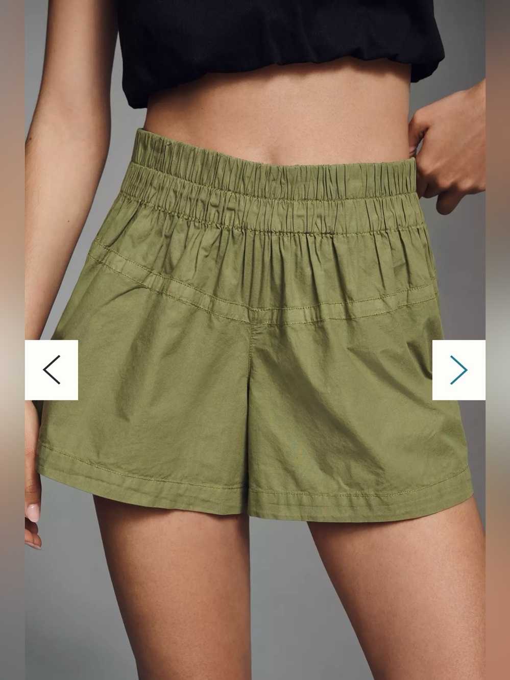 Anthropologie Pilcro Woven Skirty Shorts